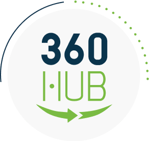 360 Hub Circle Icon