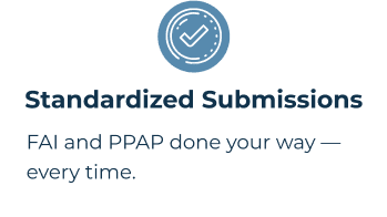 standardized submissions