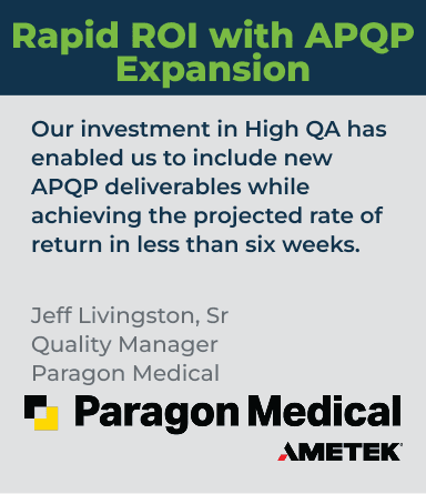 Testimonials Paragon Medical Ametek