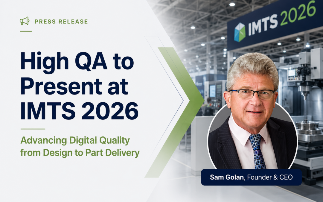 Press Release: High QA to Present at IMTS 2026