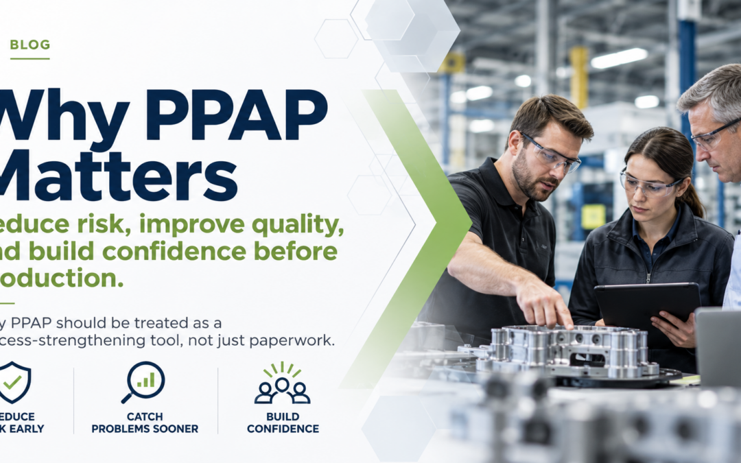 Why PPAP Matters: Reduce Risk, Improve Quality, and Build Confidence Before Production